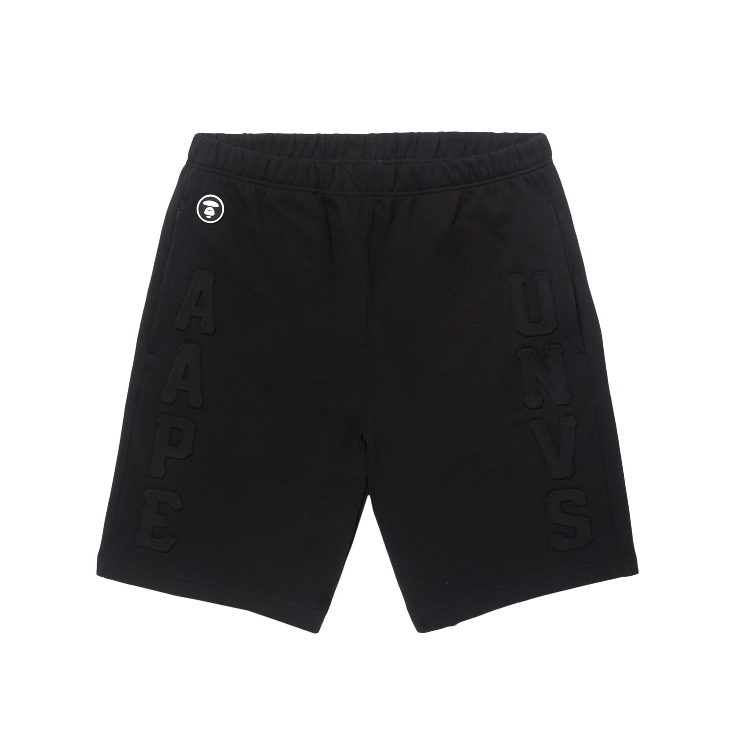 MOONFACE LOGO EMBOSSED SWEAT SHORTS