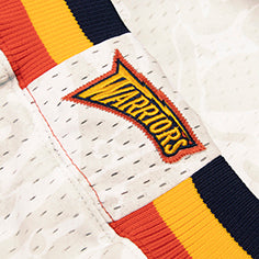 AAPE X MITCHELL &amp; NESS WARRIORS MESH SHORTS