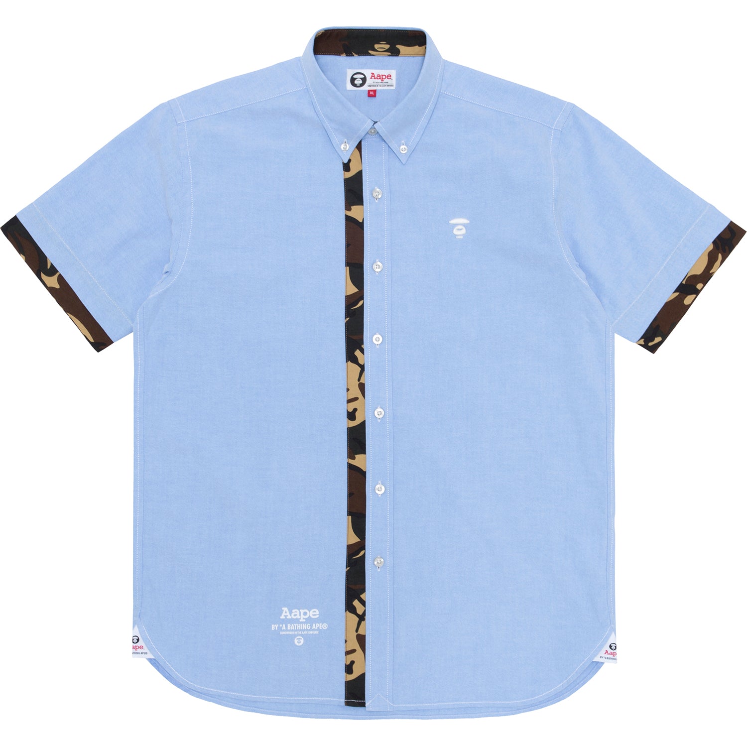 AAPE CAMO TRIM SHIRT