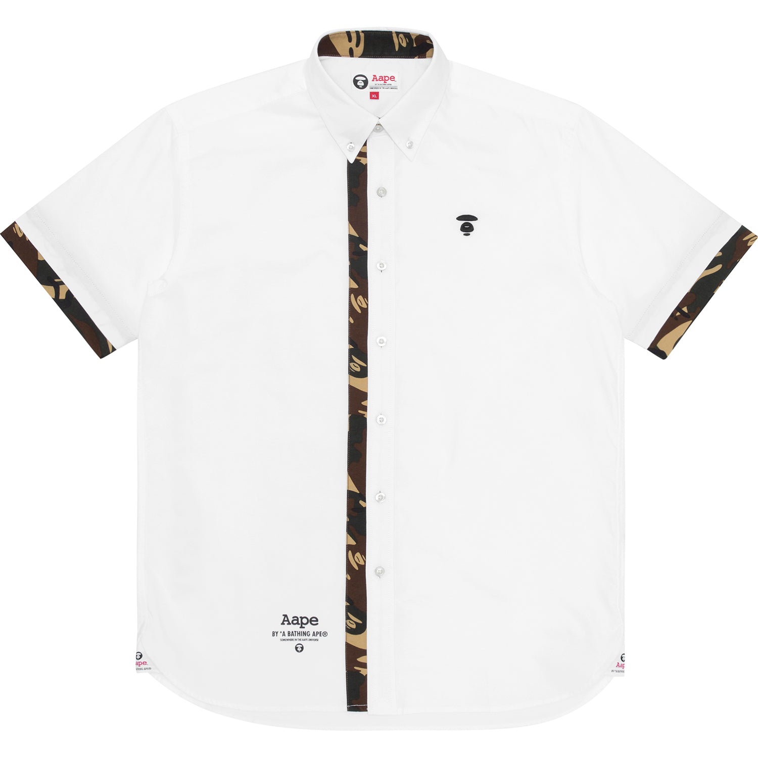 AAPE CAMO TRIM SHIRT