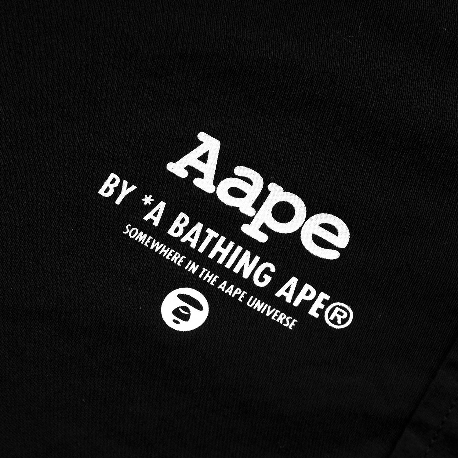 AAPE LOGO PATCH BUTTON-DOWN SHIRT