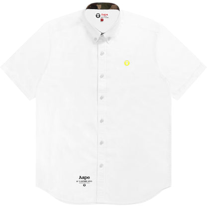 AAPE LOGO PATCH BUTTON-DOWN SHIRT