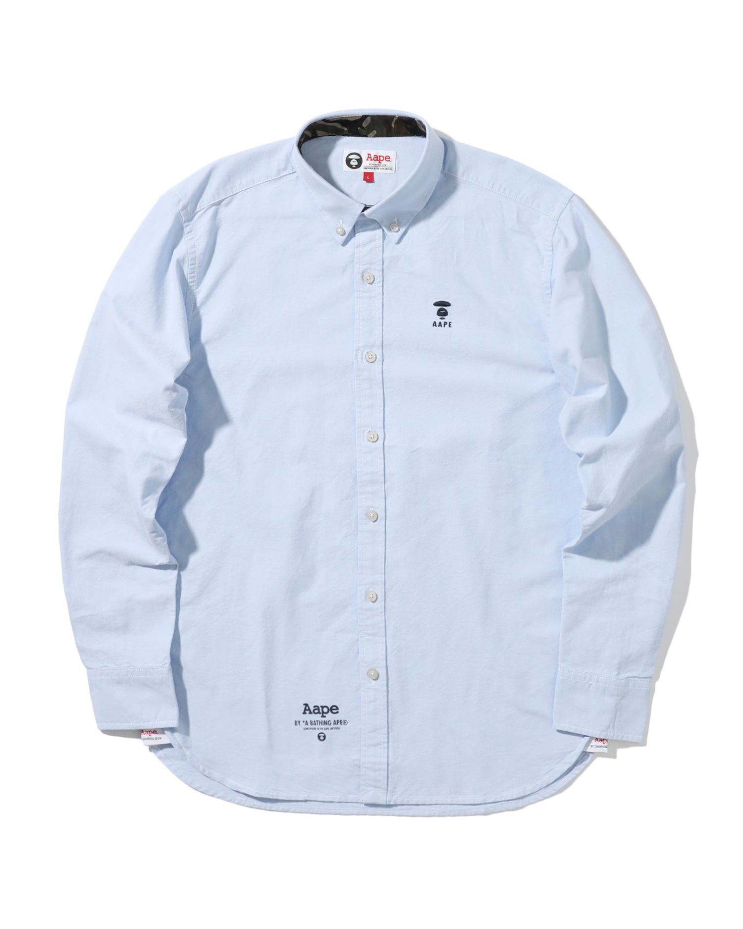 AAPE APE FACE BUTTON-DOWN SHIRT