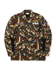 AAPE PATCHED CAMO SHIRT