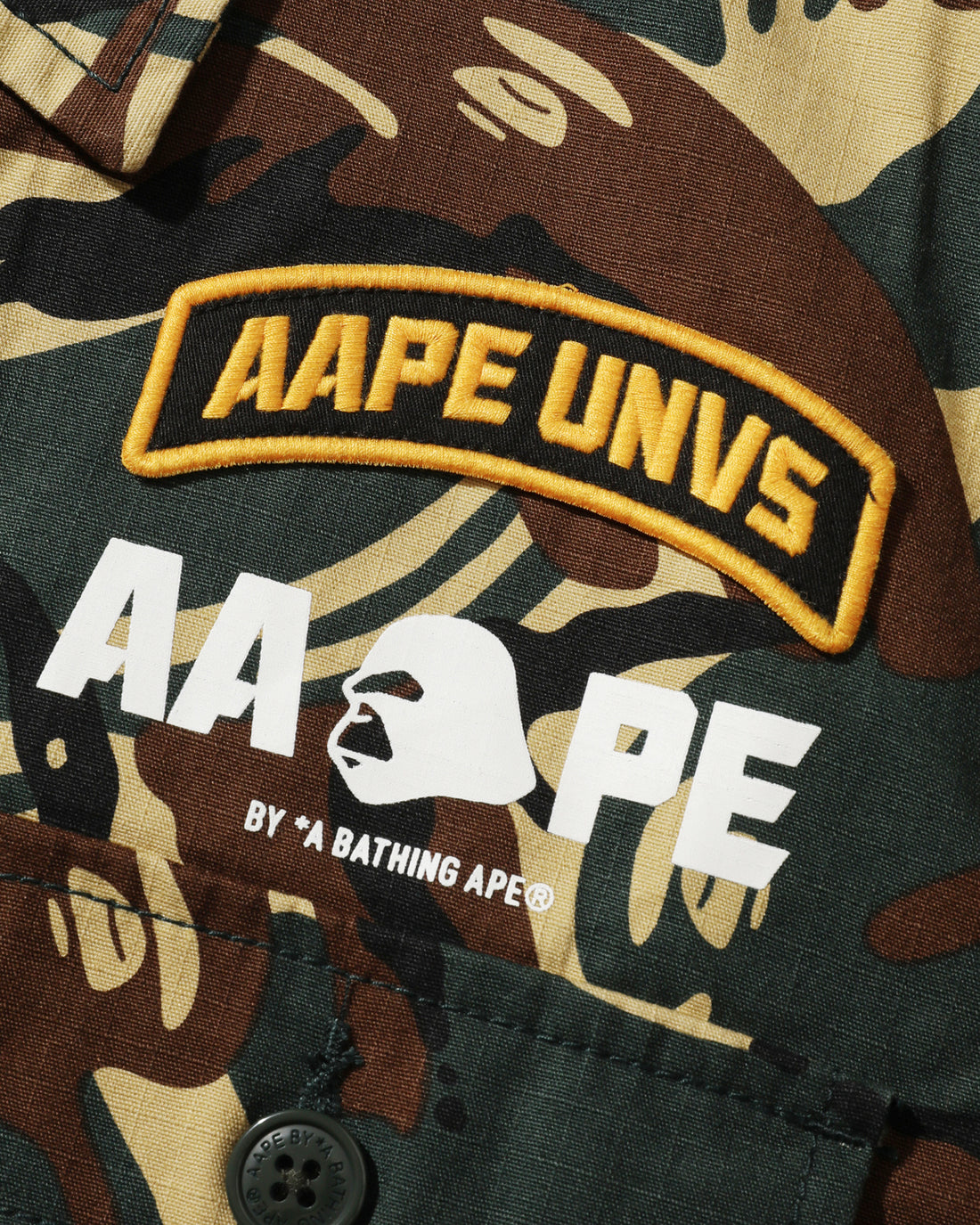 AAPE PATCHED CAMO SHIRT