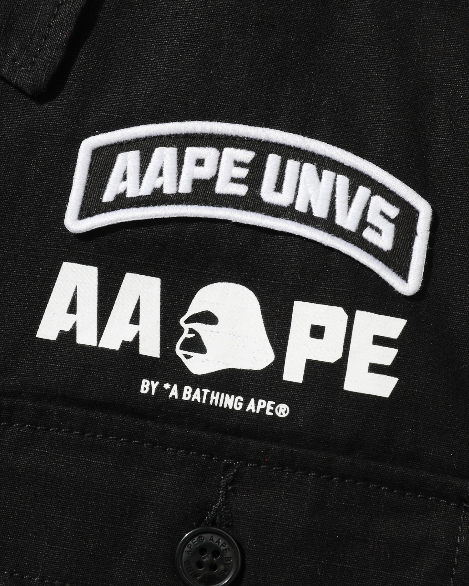 AAPE PATCHED CAMO SHIRT