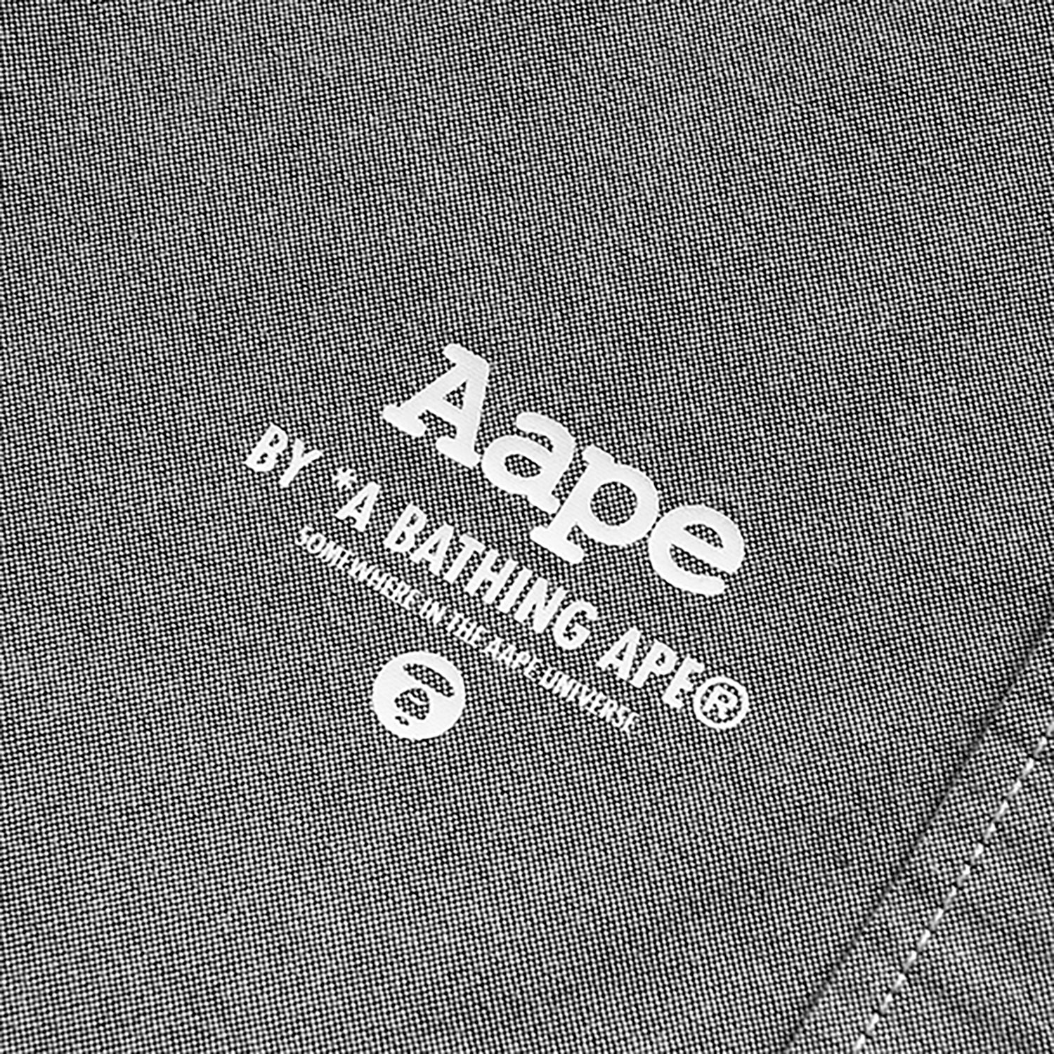 AAPE APE FACE BUTTON-DOWN SHIRT