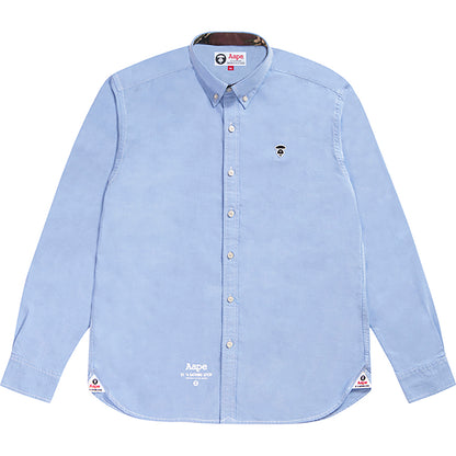 AAPE APE FACE BUTTON-DOWN SHIRT