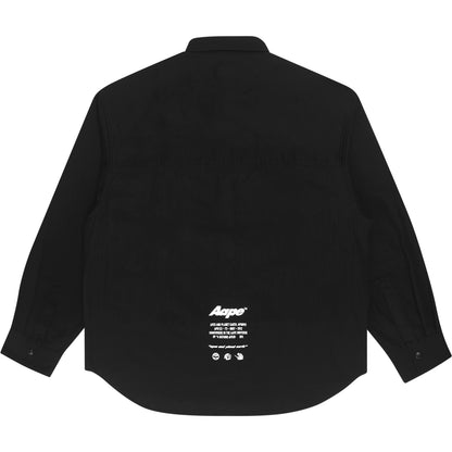 AAPE MOONFACE LONG SLEEVE SHIRT