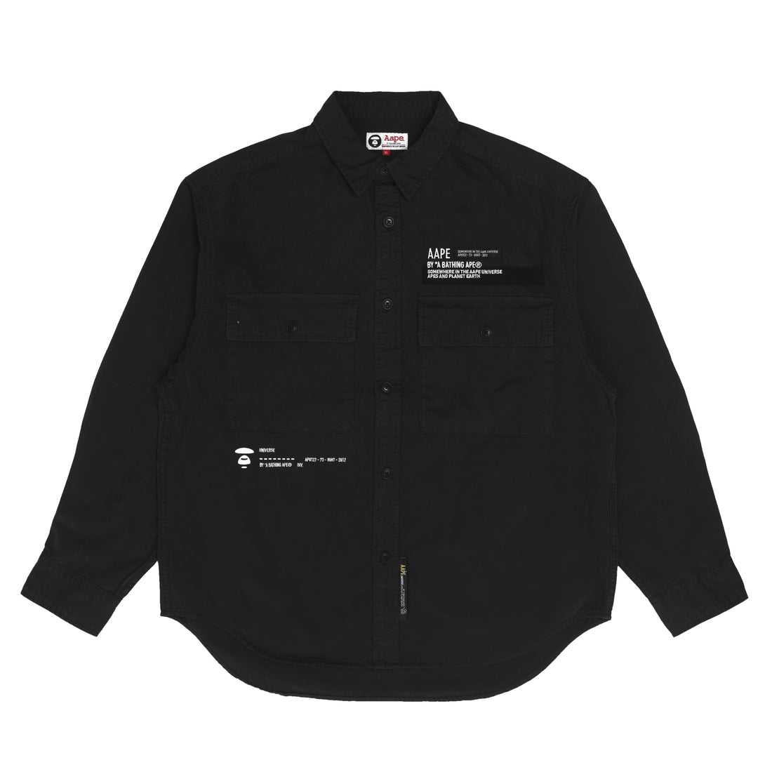 AAPSTM8413XXJ/AAPE LONG SLEEVE SHIRT