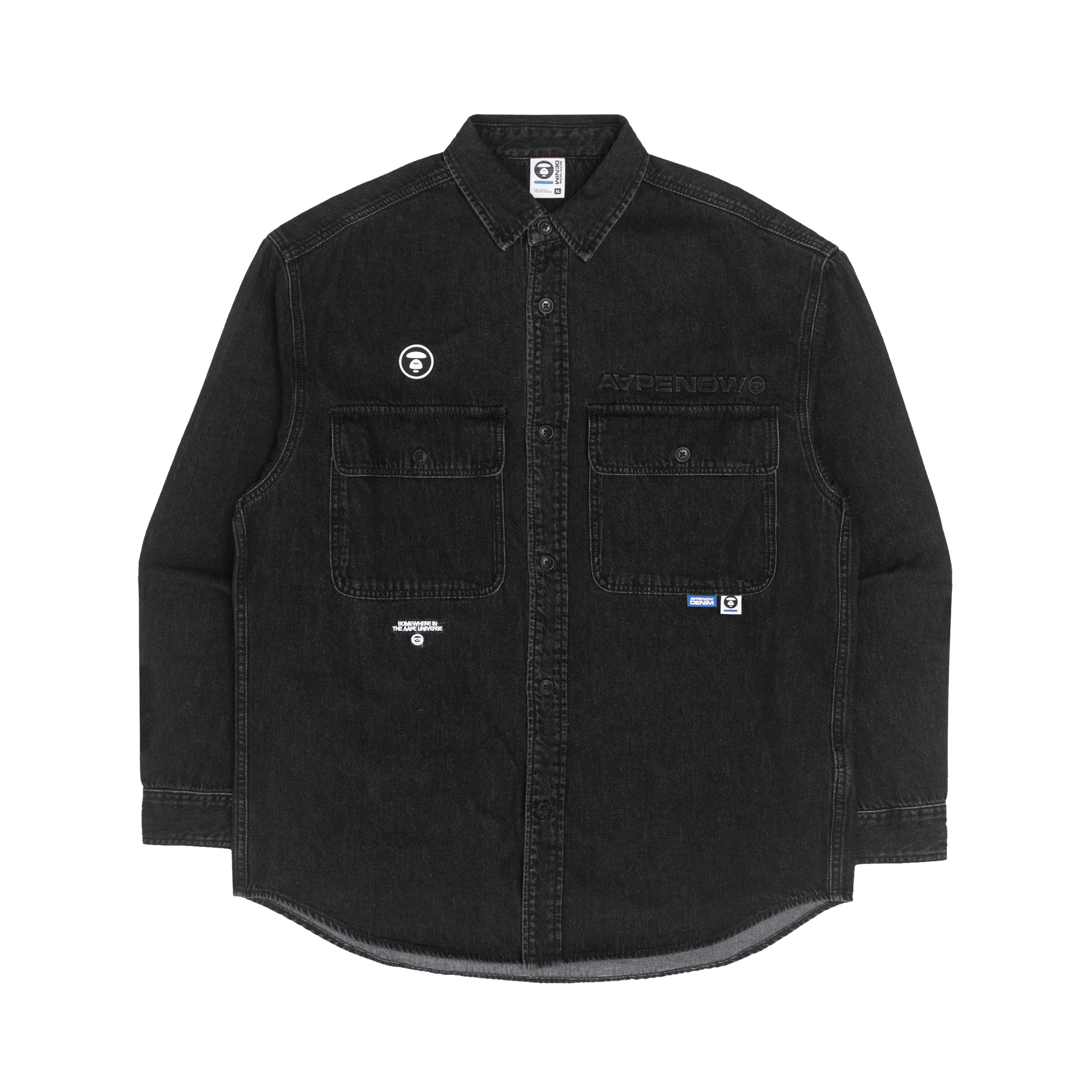 AAPSTM8414XXJ/AAPE LONG SLEEVE SHIRT