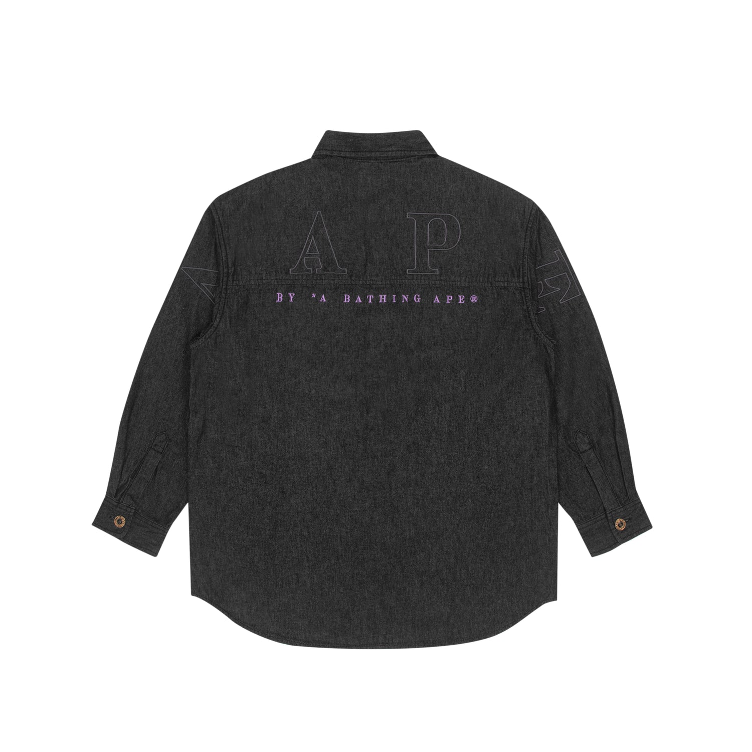 AAPE 30&quot; LONG SLEEVE SHIRT LADIES