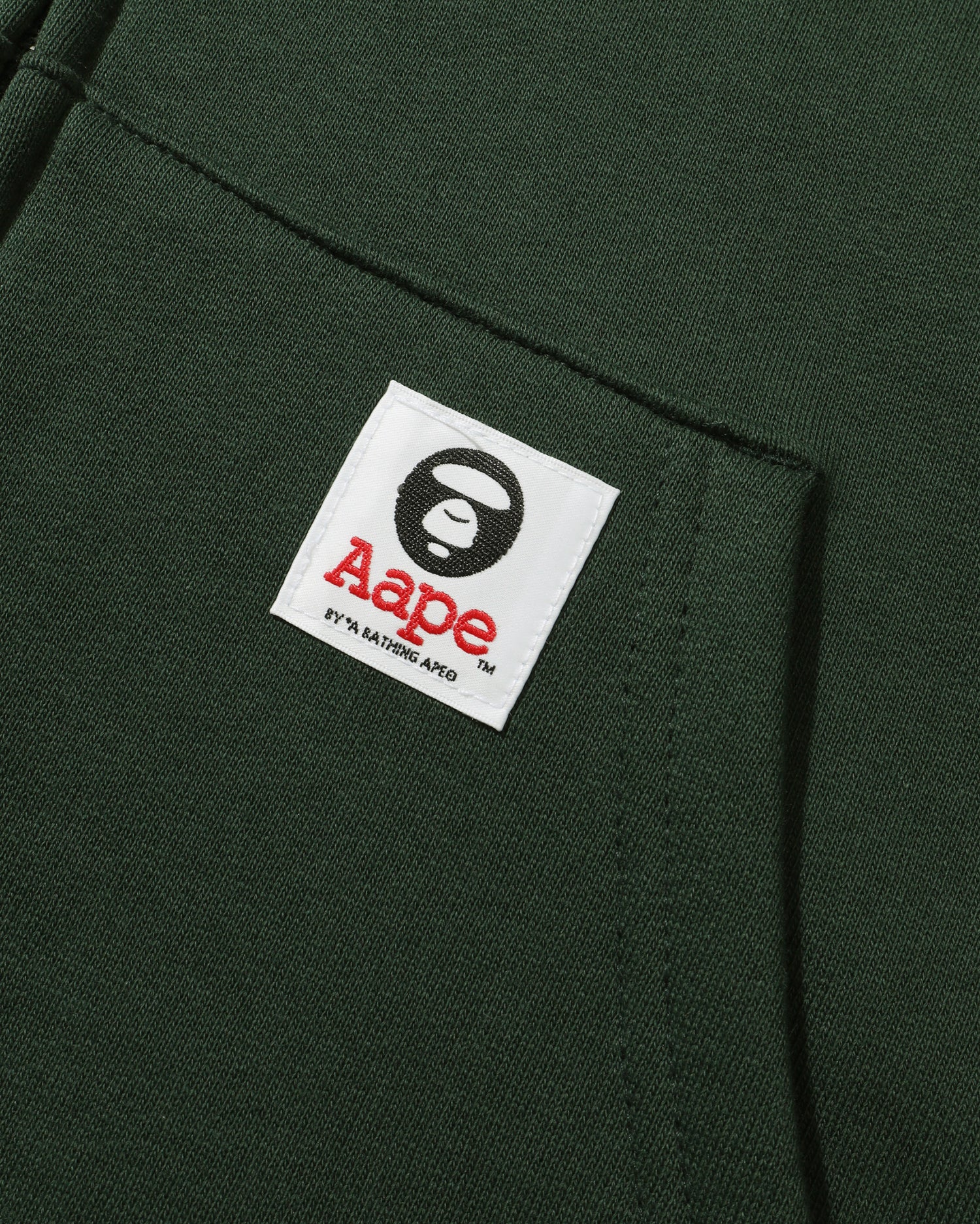 AAPE DRAWSTRING ZIP HOODIE