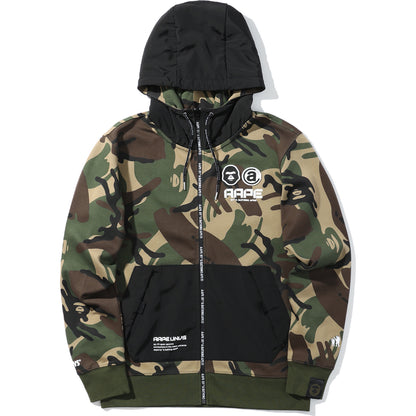 AAPE CAMO ZIP HOODIE