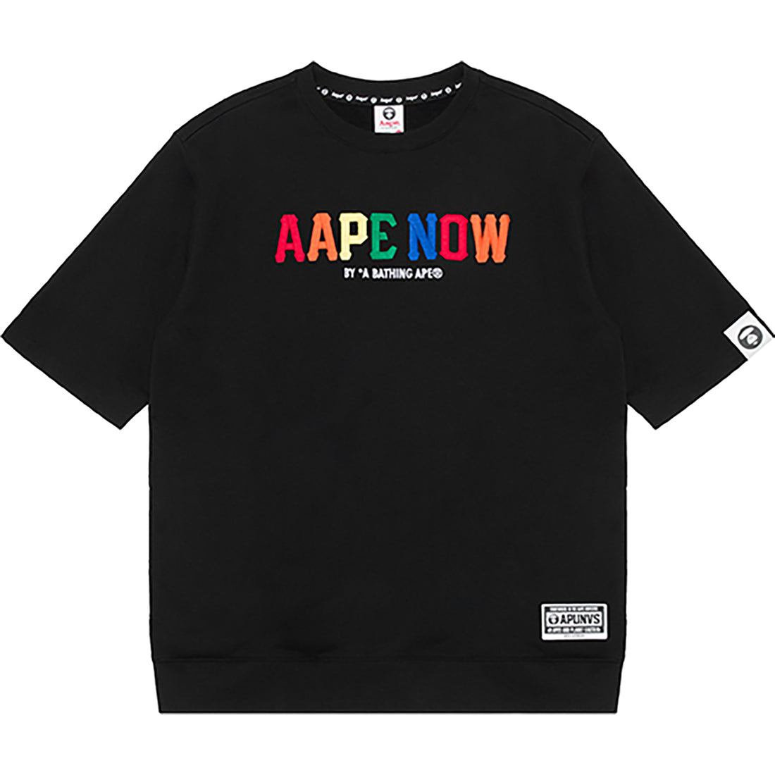 AAPE RAINBOW LOGO SWEATSHIRT