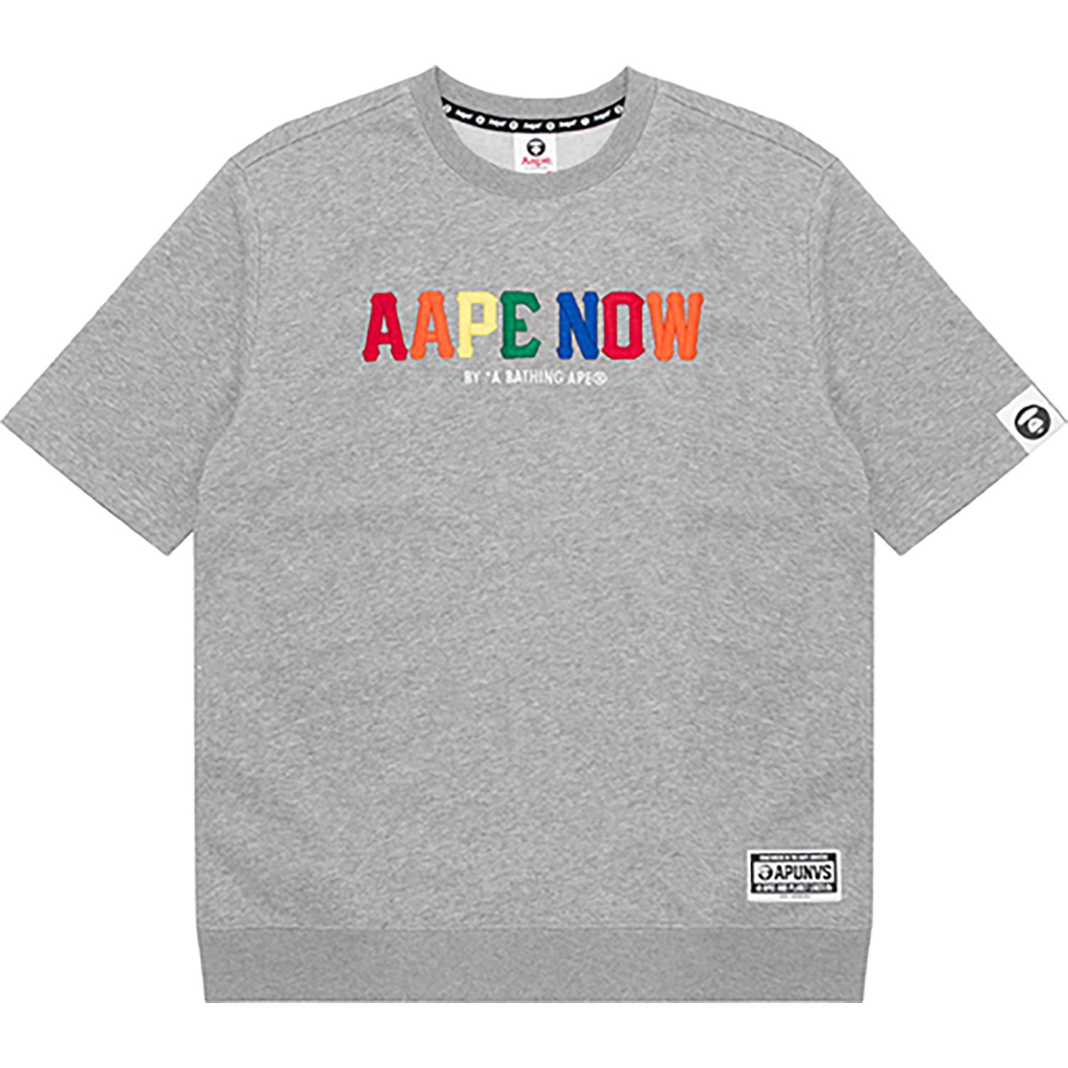 AAPE RAINBOW LOGO SWEATSHIRT