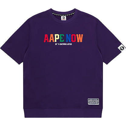 AAPE RAINBOW LOGO SWEATSHIRT