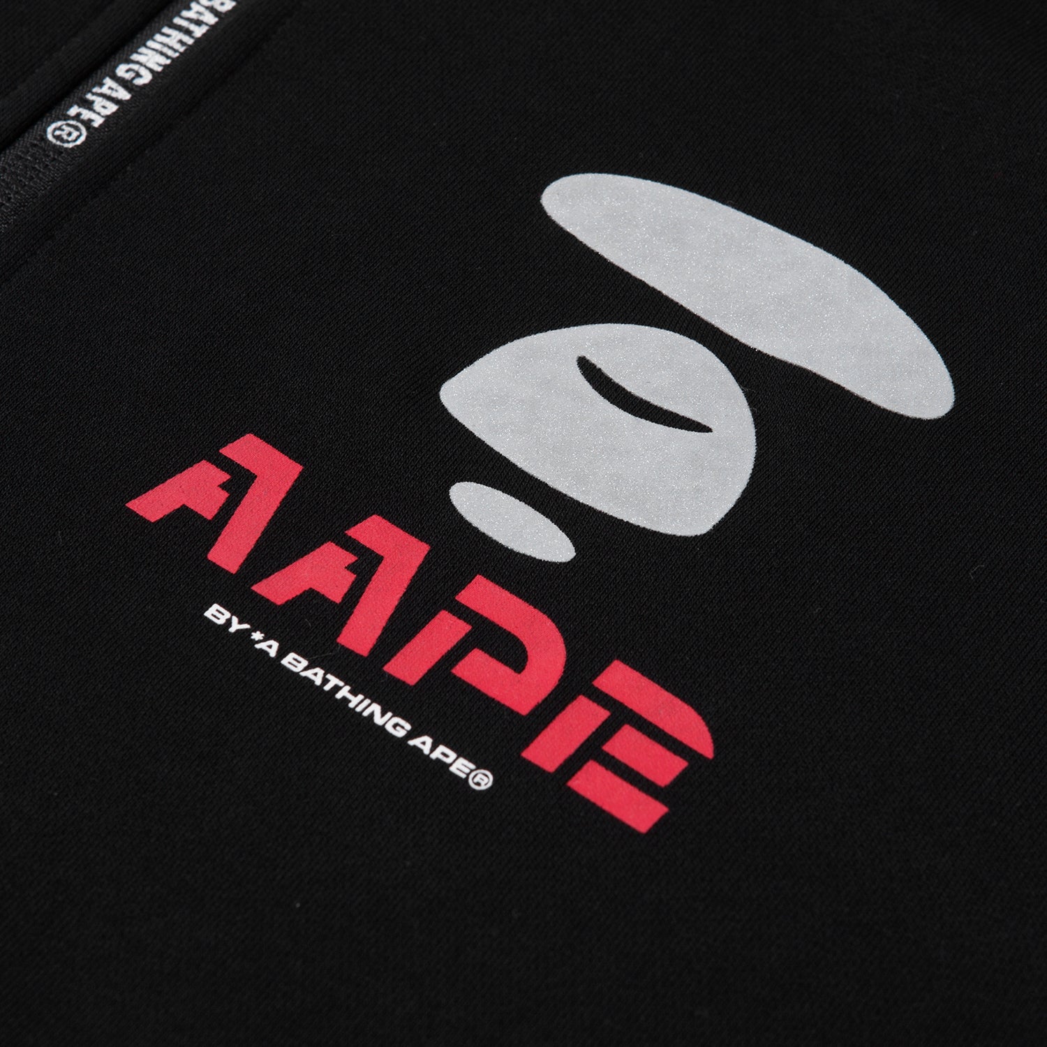 AAPE LOGO MESH POCKET PULLOVER