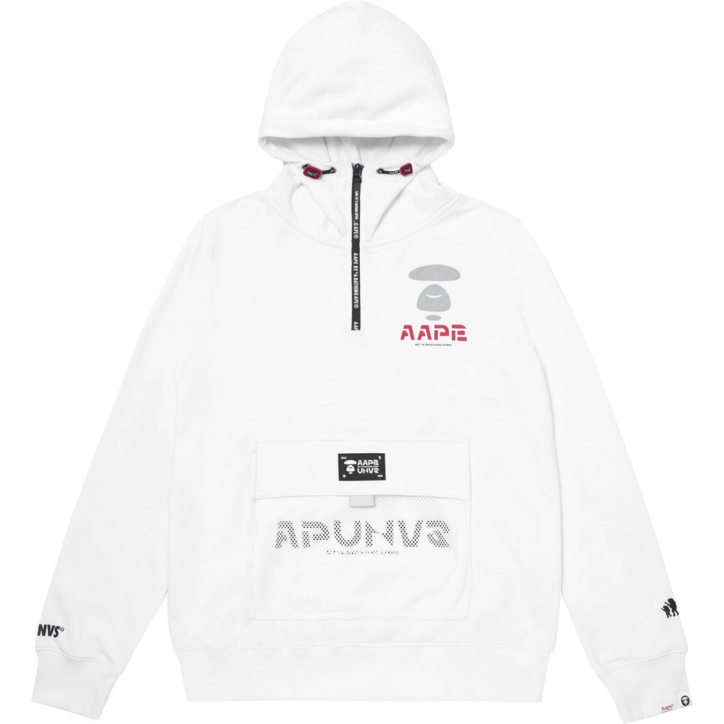 AAPE LOGO MESH POCKET PULLOVER | AAPE US