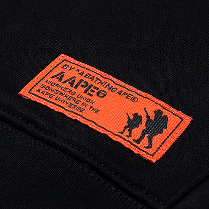 AAPE LOGO SHORT SLEEVE HOODIE