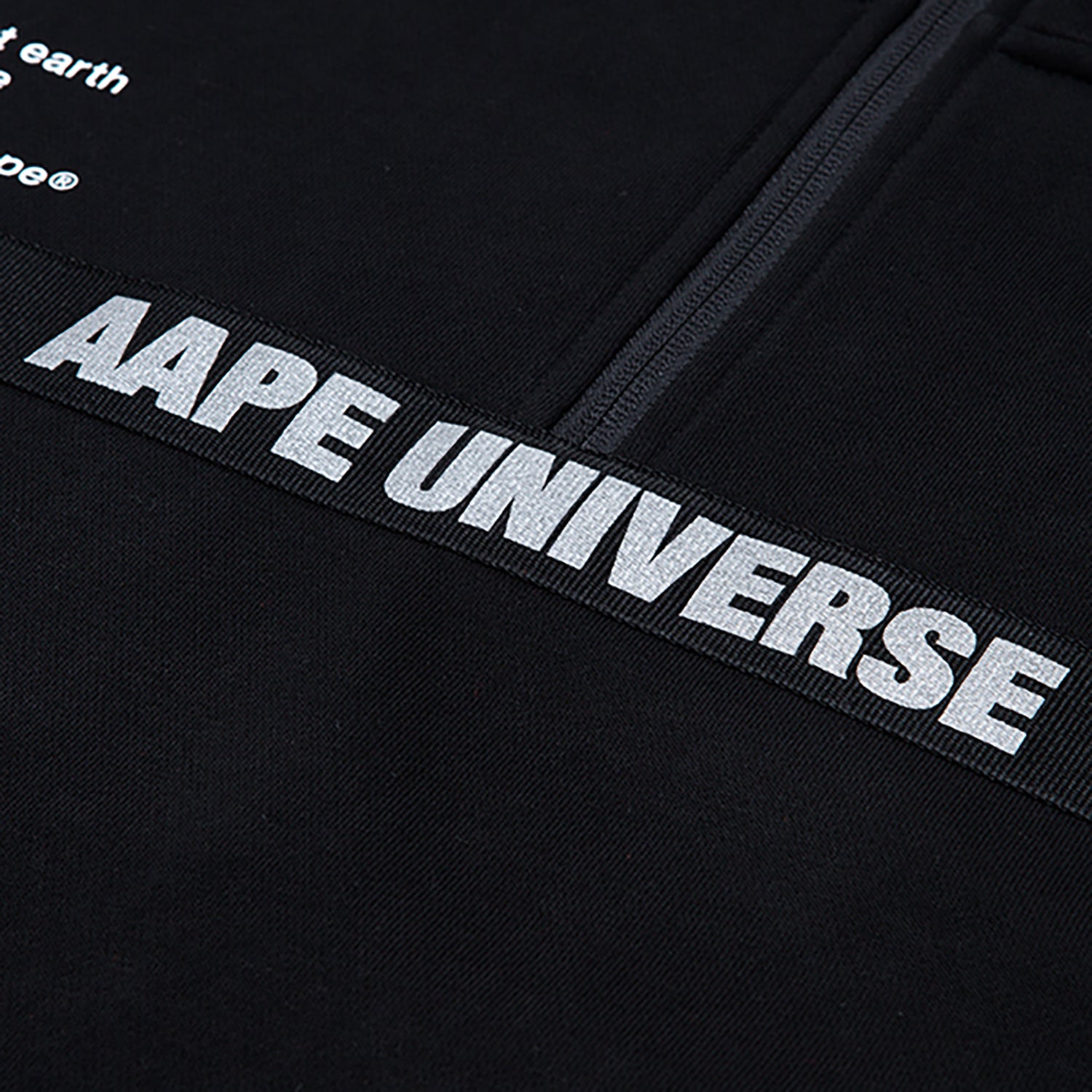 AAPE LOGO SHORT SLEEVE HOODIE