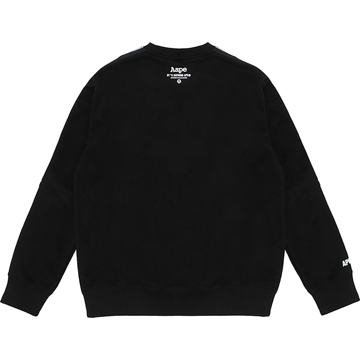 AAPE LOGO PRINT TAPED SWEATSHIRT