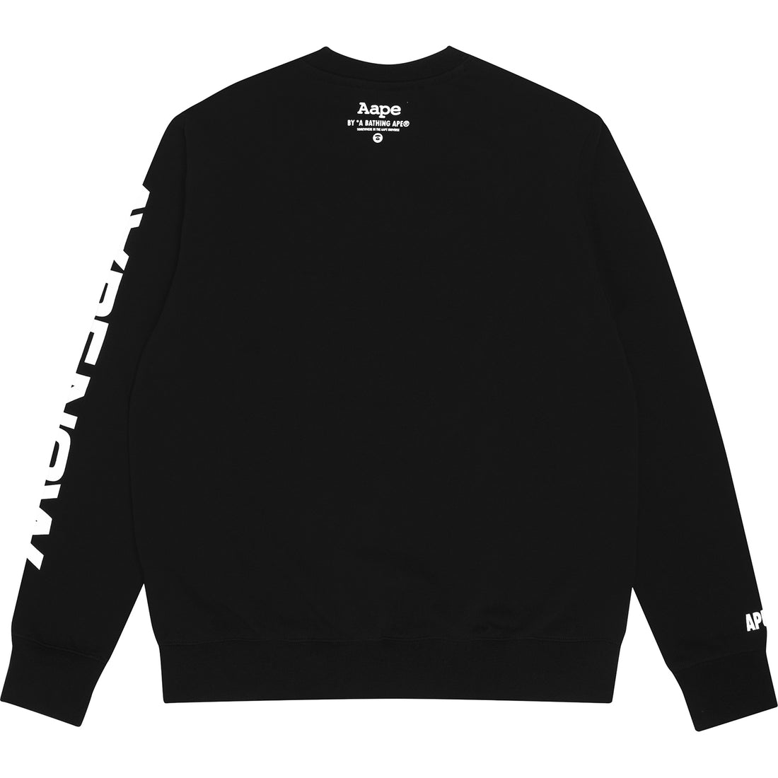 AAPE APE FACE EMBOSSED SWEATSHIRT