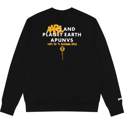 AAPE GRAFFITI LOGO SWEATSHIRT