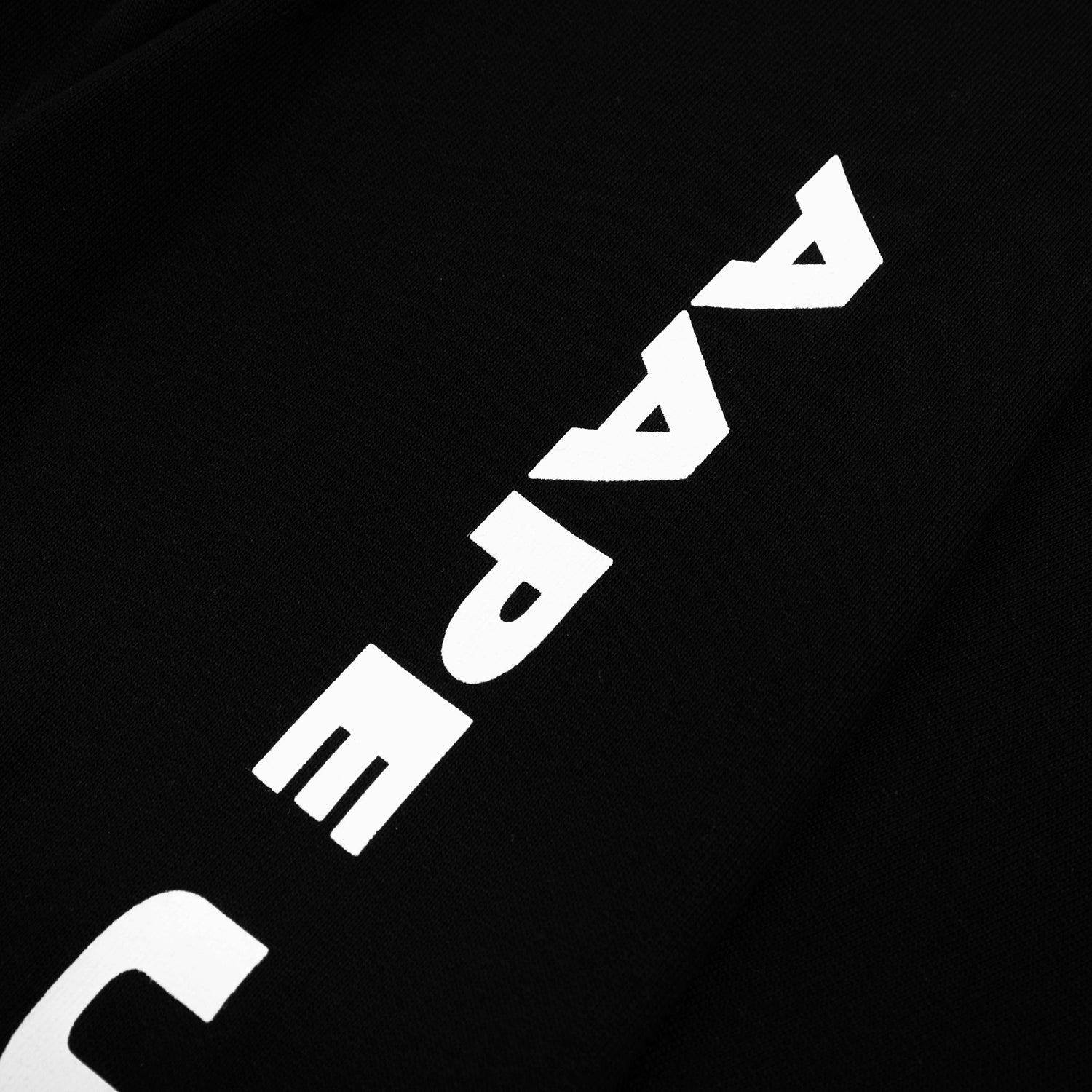 AAPE GRAPHIC LOGO PRINT SWEATSHIRT