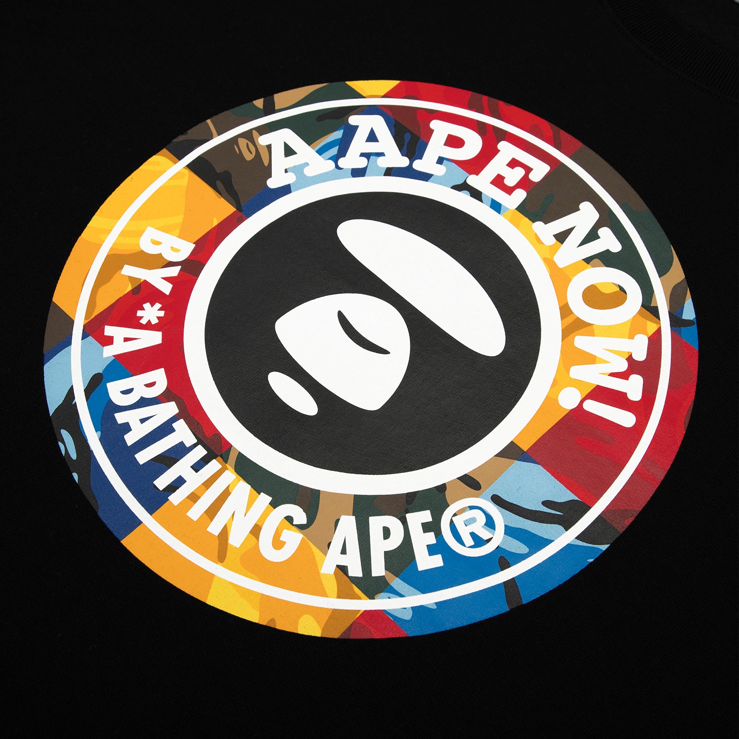 AAPE EMBLEM LOGO SWEATSHIRT