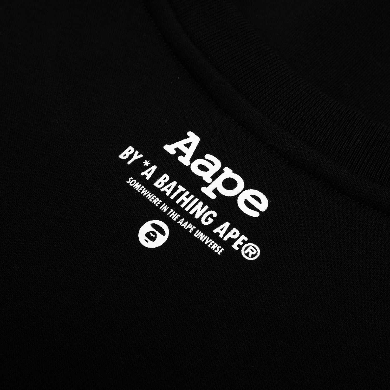 AAPE EMBLEM LOGO SWEATSHIRT