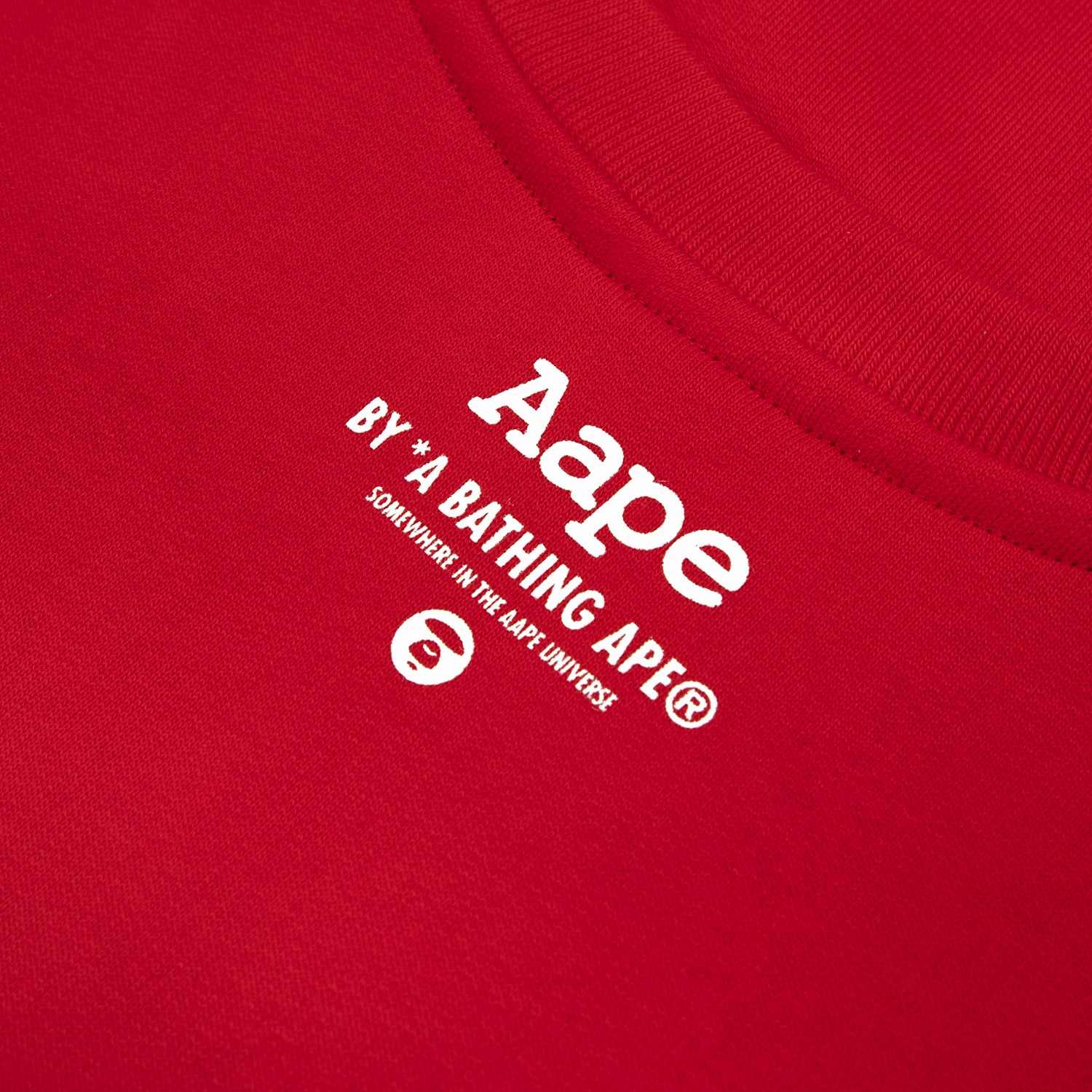 AAPE EMBLEM LOGO SWEATSHIRT