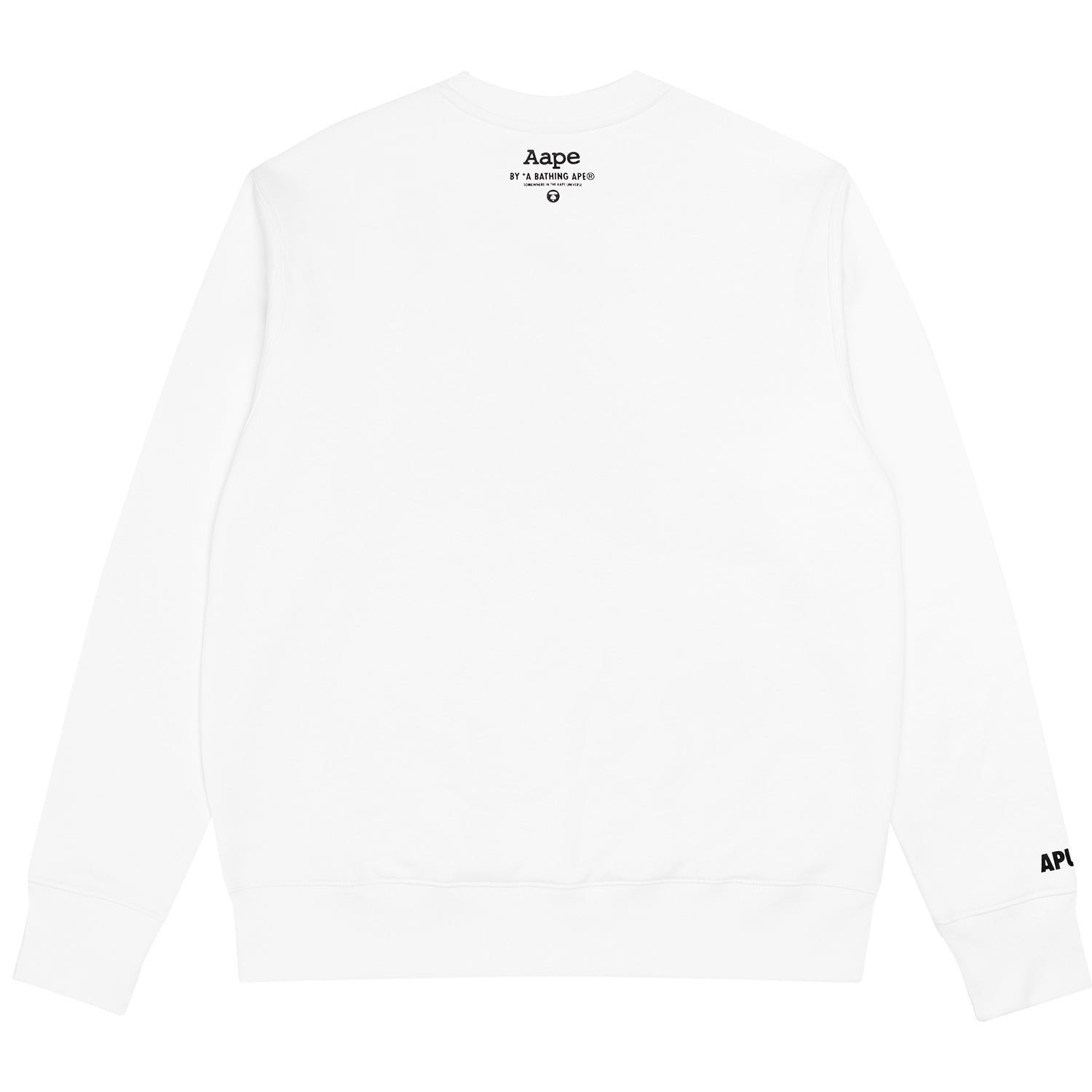 AAPE EMBLEM LOGO SWEATSHIRT