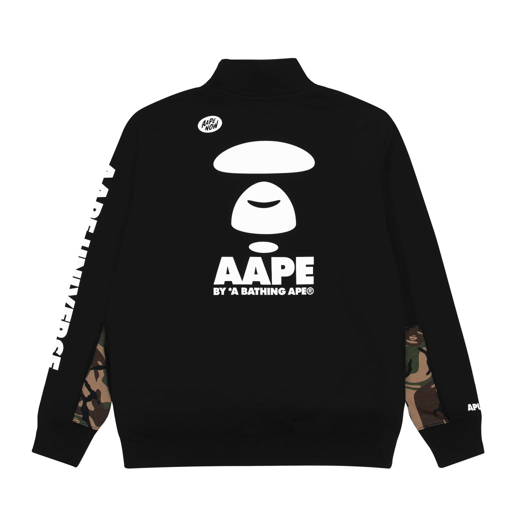 AAPE APE FACE QUARTER-ZIP SWEATSHIRT | AAPE US