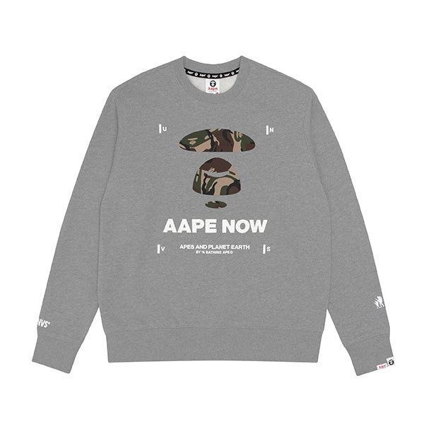 AAPE APE FACE SWEATSHIRT