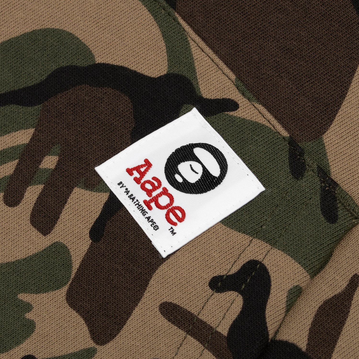 AAPE LOGO CAMO HOODIE