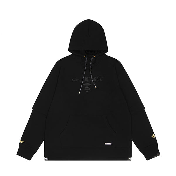 AAPE APE FACE LAYERED HOODIE