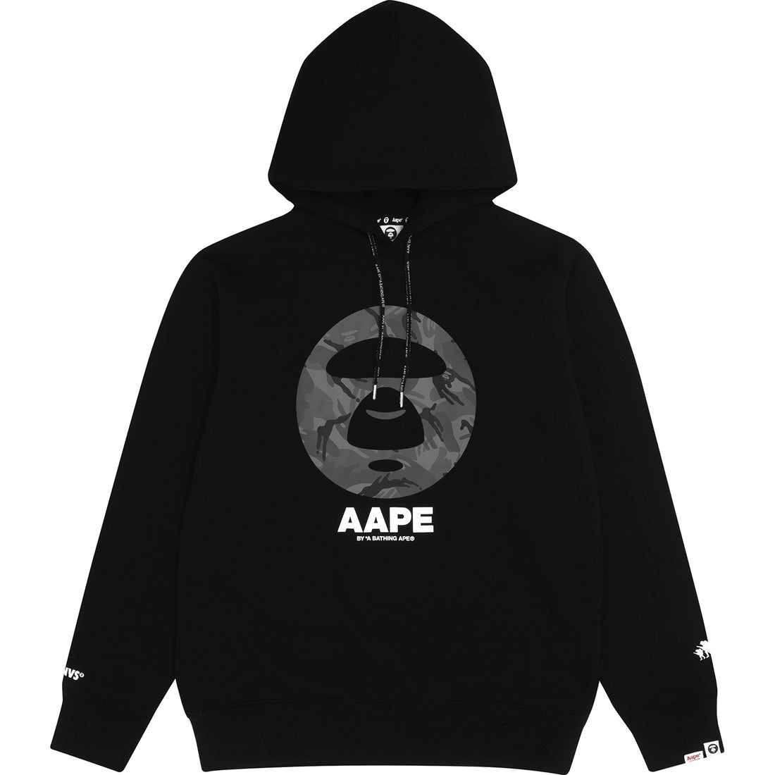 AAPE APE FACE LOGO HOODIE