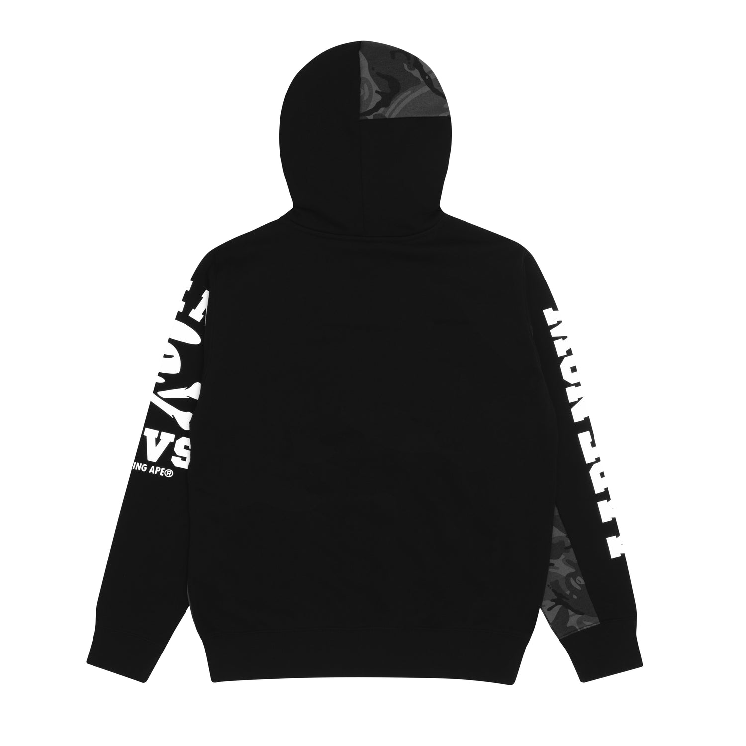 AAPE UNIVERSE CAMO PANELLED HOODIE