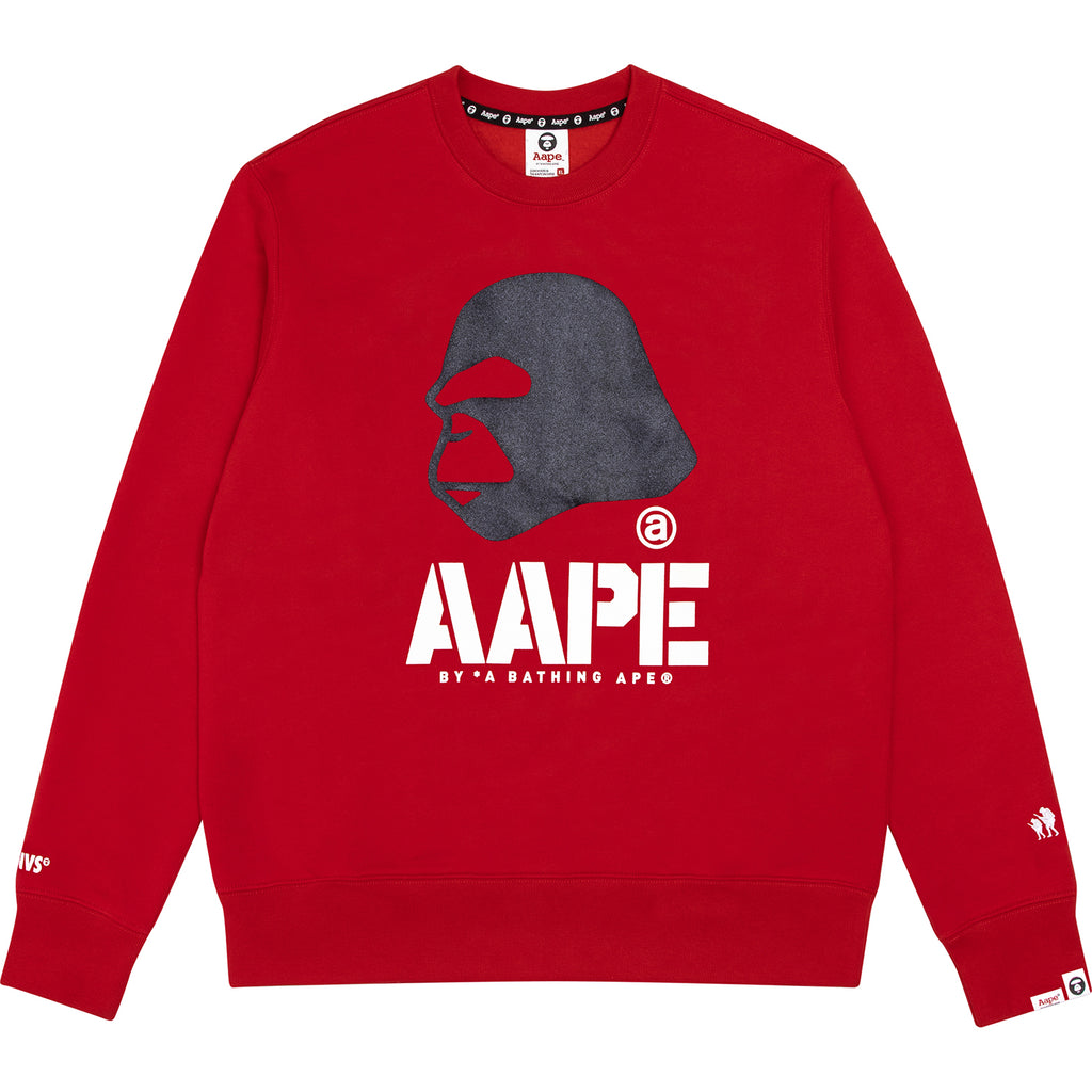 AAPE METALLIC EMBLEM LOGO SWEATSHIRT | AAPE US