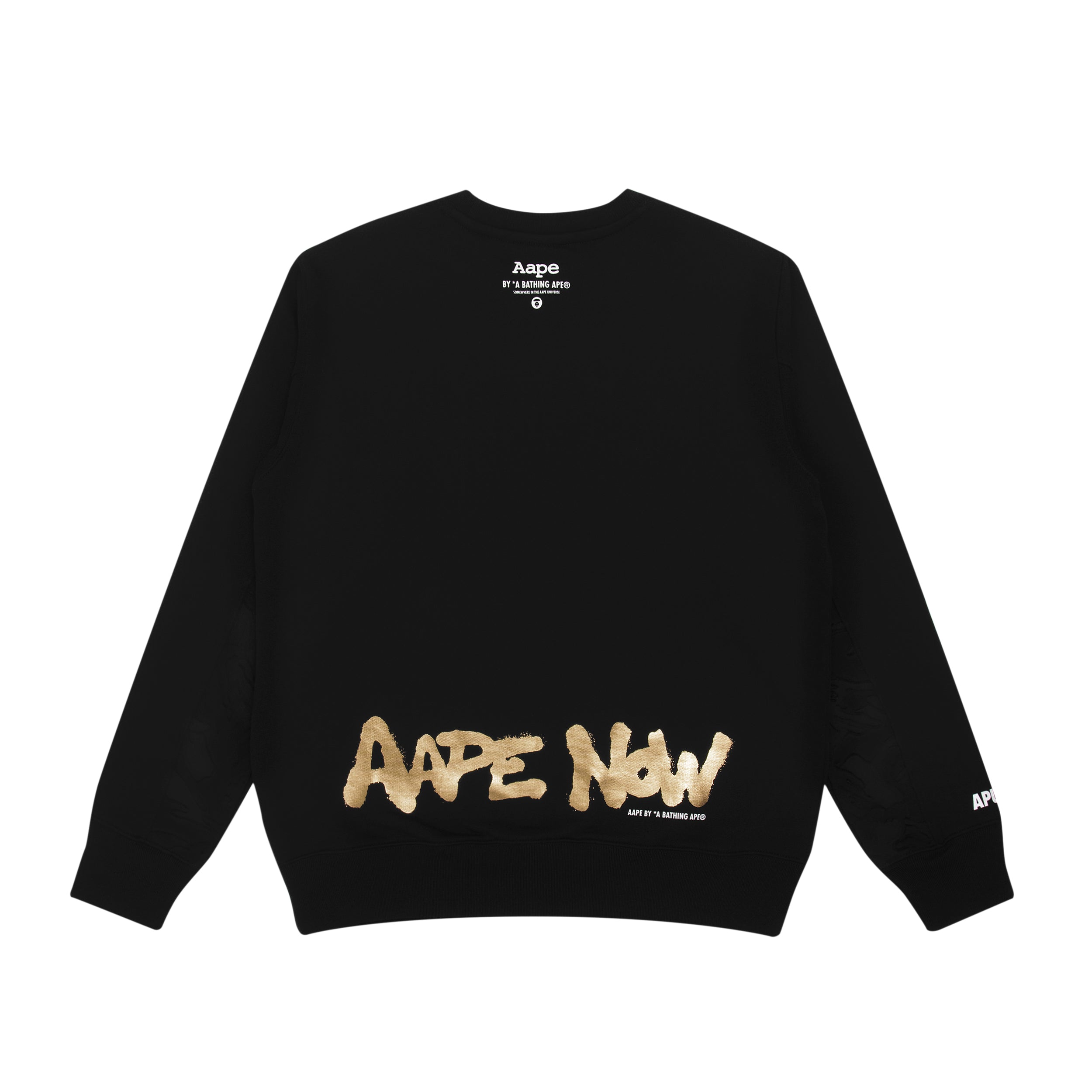 AAPE GRAPHIC LOGO PRINT SWEATSHIRT