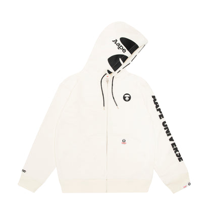 AAPE APE FACE ZIP HOODIE