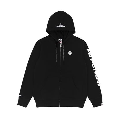 AAPE LOGO ZIP HOODIE