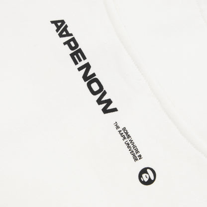 AAPE LOGO ZIP SWEATSHIRT