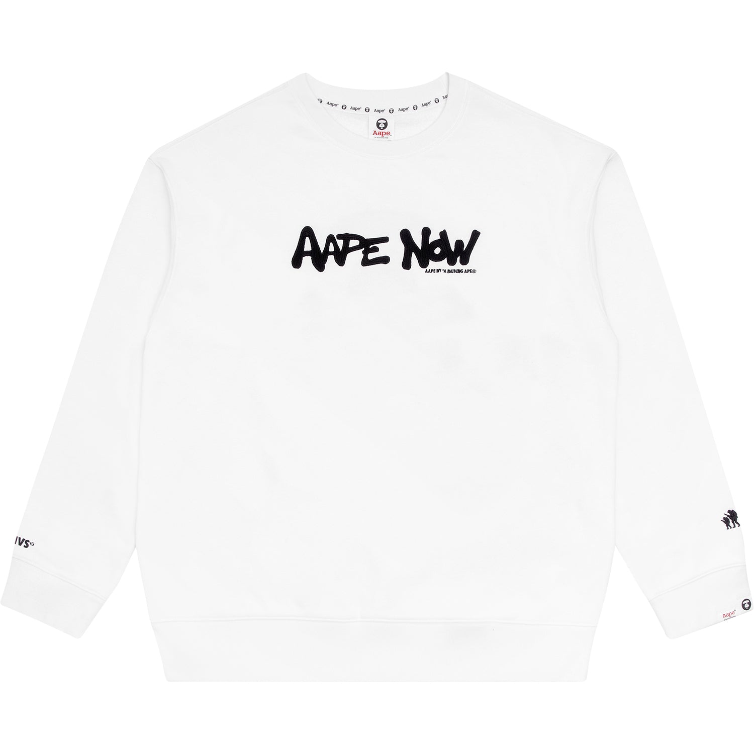 AAPE NOW GRAPHIC SWEATSHIRT