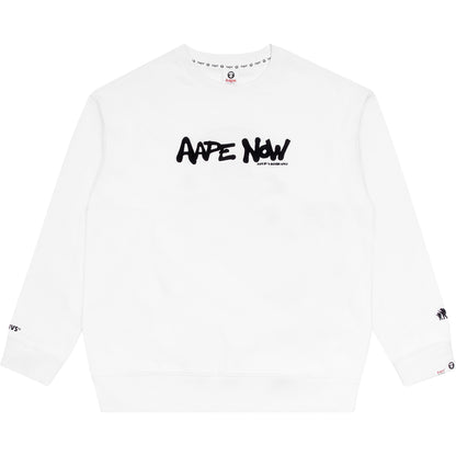 AAPE NOW GRAPHIC SWEATSHIRT