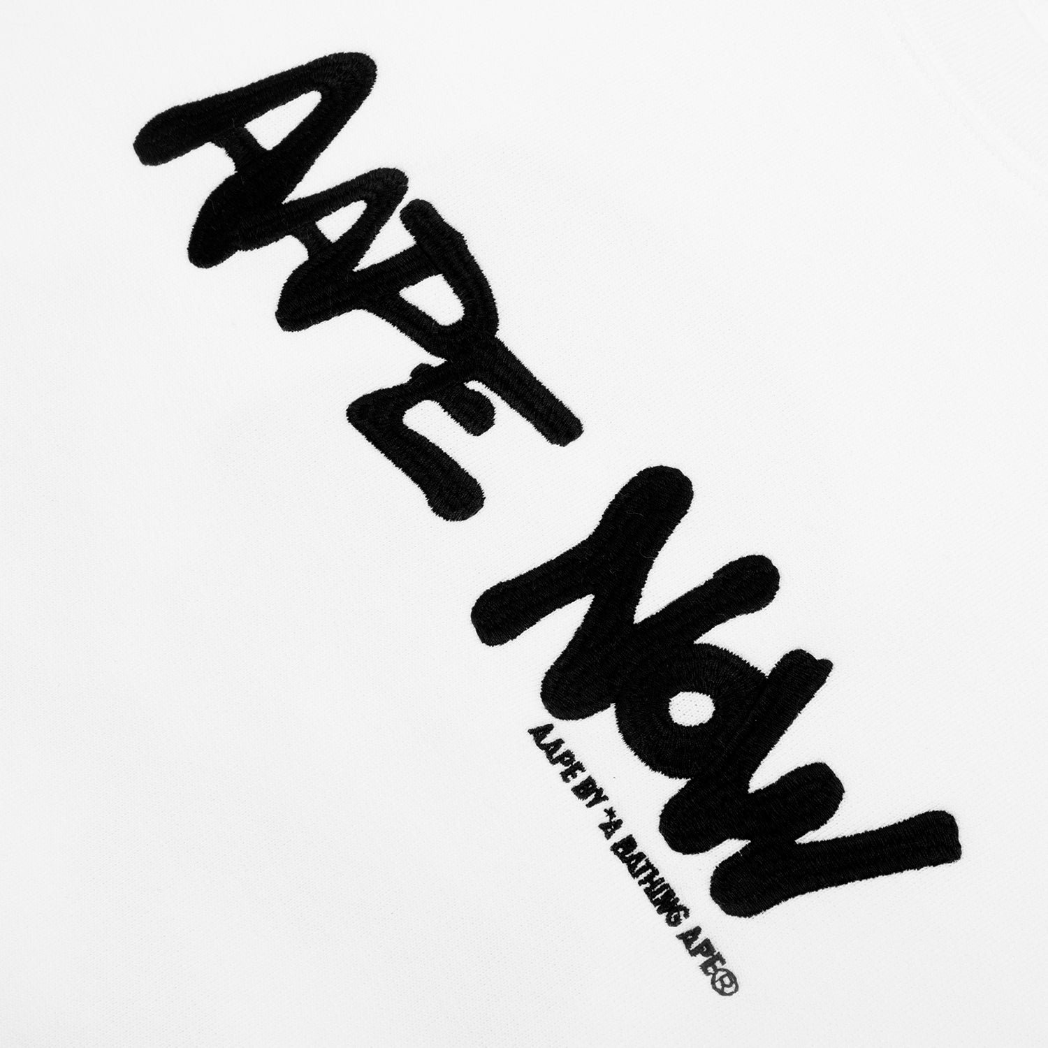 AAPE NOW GRAPHIC SWEATSHIRT