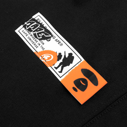 AAPE LOGO LAYERED HOODIE