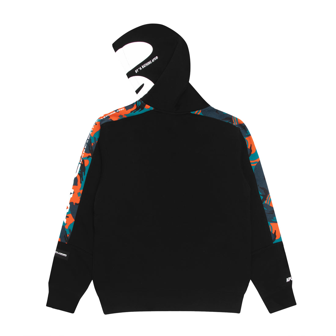 AAPE APE FACE CAMO GRAPHIC HOODIE