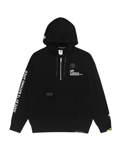 AAPE HALF-ZIP HOODIE